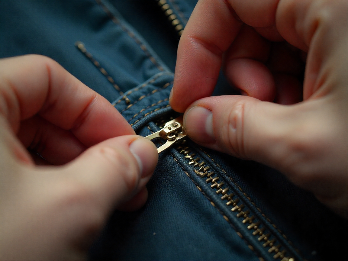 Reißverschluss-Reparatur
